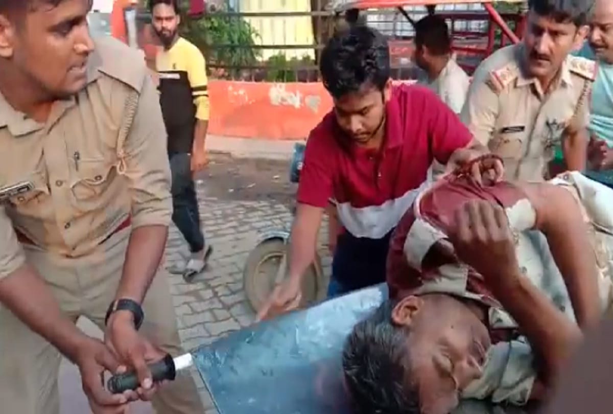 Fearless miscreants attacked Khaki shot prd constable on duty