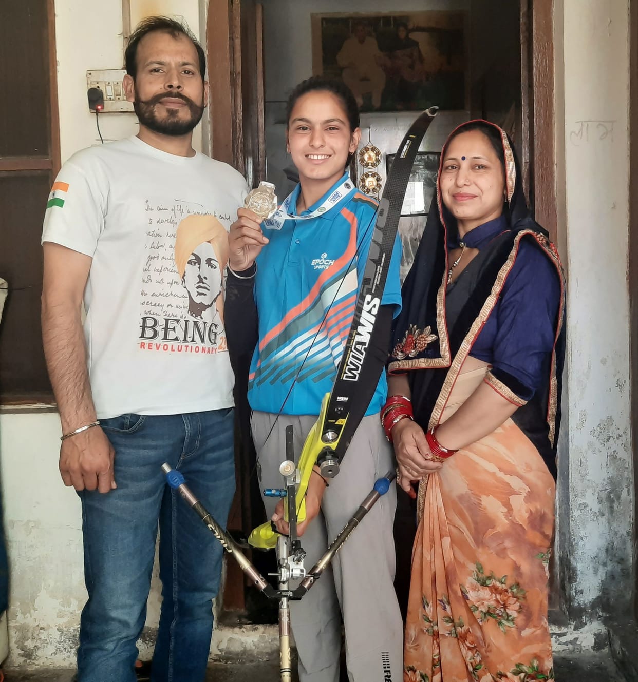 Fatehabad's Tanisha will show her strength in the world championship