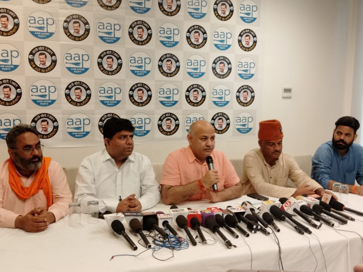 uttarakhand news: Delhi Deputy Chief Minister Manish Sisodia reached Roorkee today