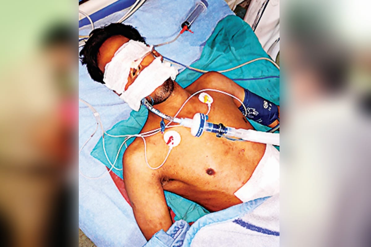 meerut cloth trader tried to suicide after stabbing his wife and daughter