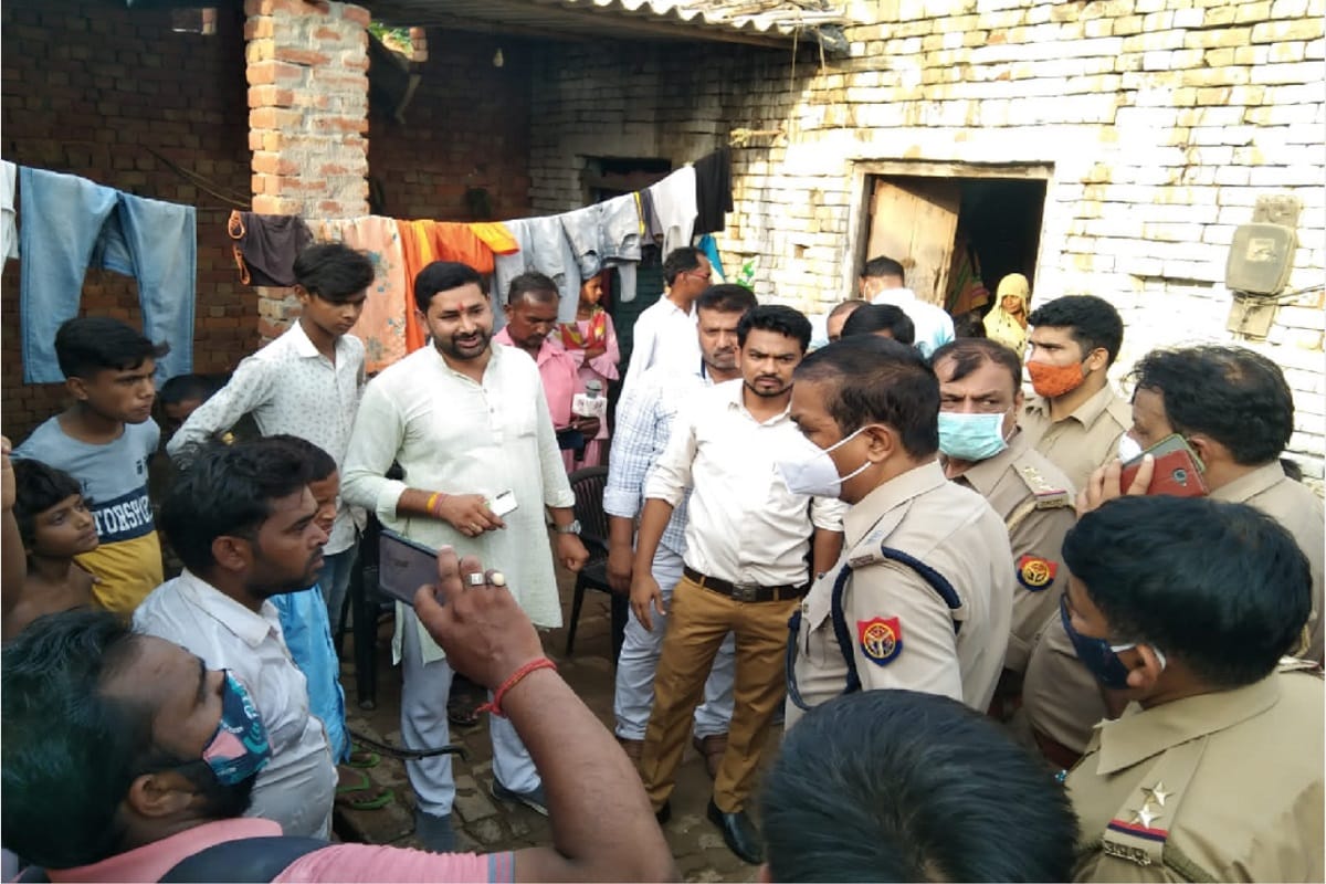 UP Crime News: Father of a BJP leader has murdered in a village of Muzaffarnagar and see photos