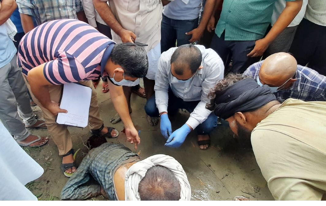 Farmer killed by shooting two bullets in an ongoing rivalry over land dispute for 20 years