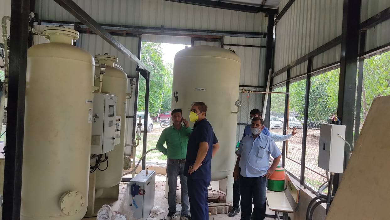 Testing of oxygen plant stopped, separate generator and transformer sought