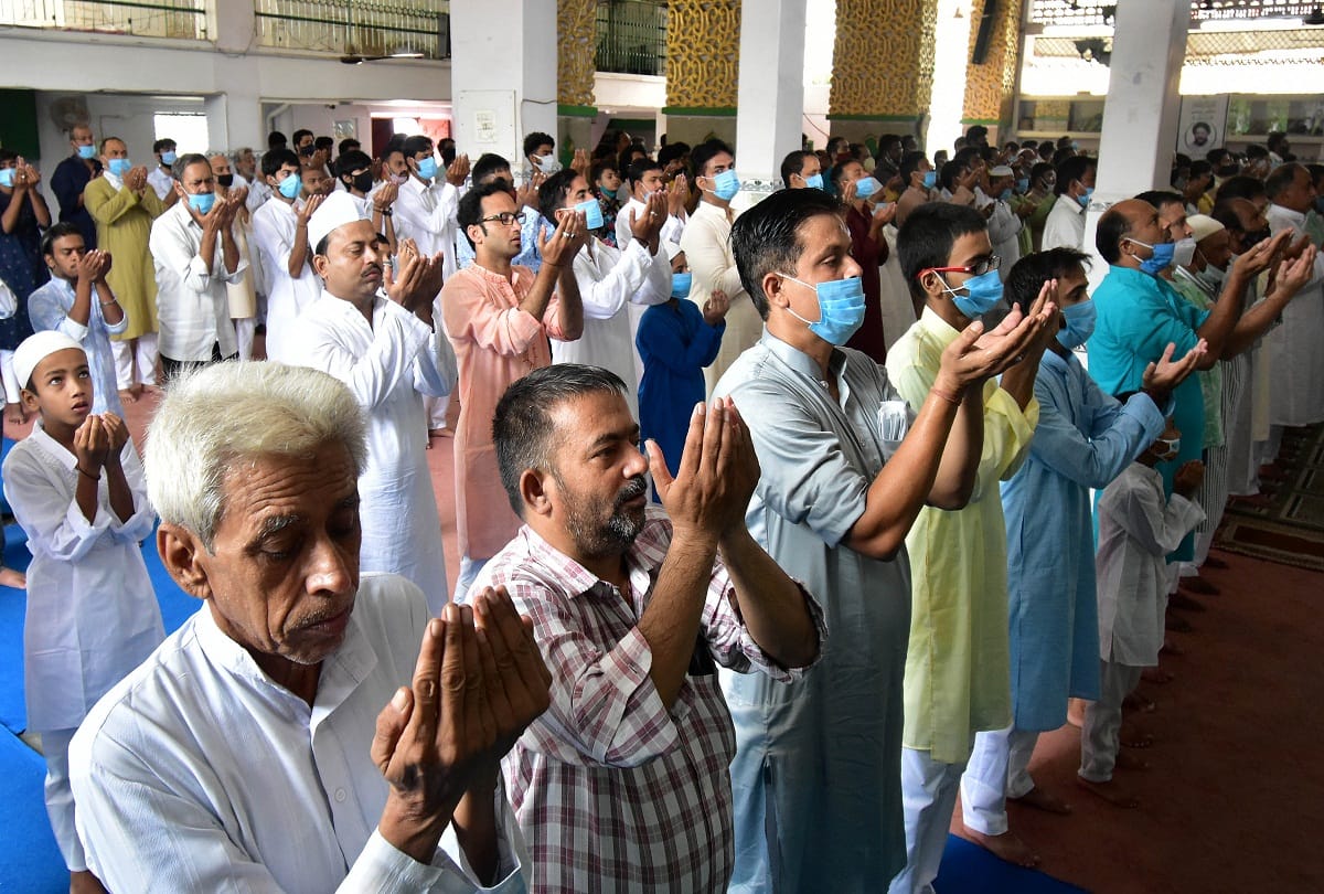 eid ul adha 2021: prayed for relief from corona before sacrifice