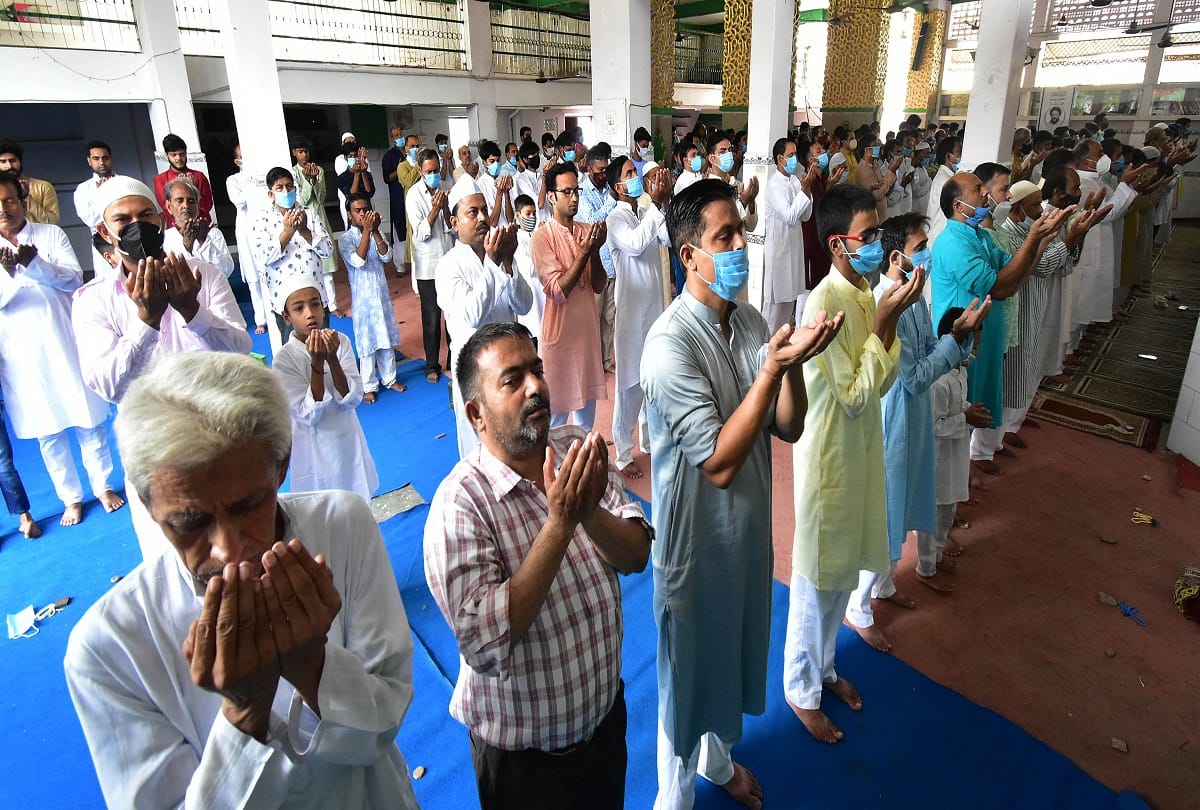 eid ul adha 2021: prayed for relief from corona before sacrifice