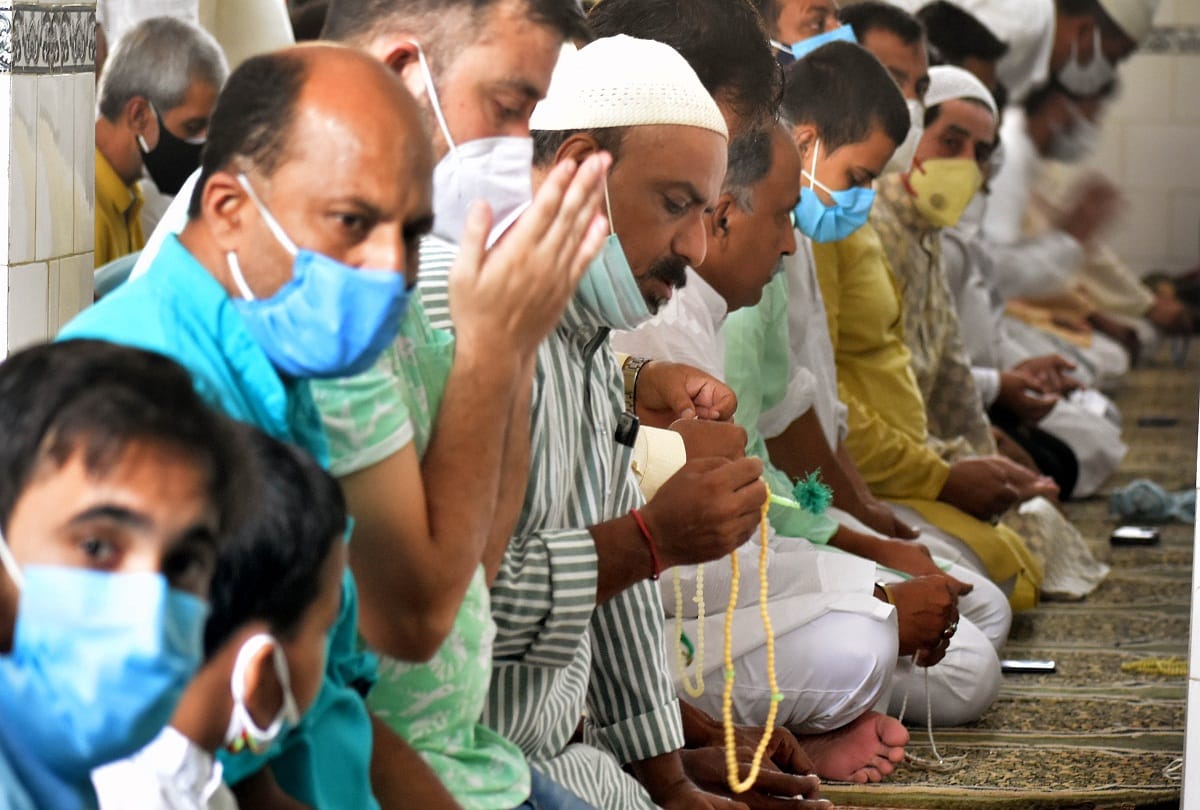 eid ul adha 2021: prayed for relief from corona before sacrifice