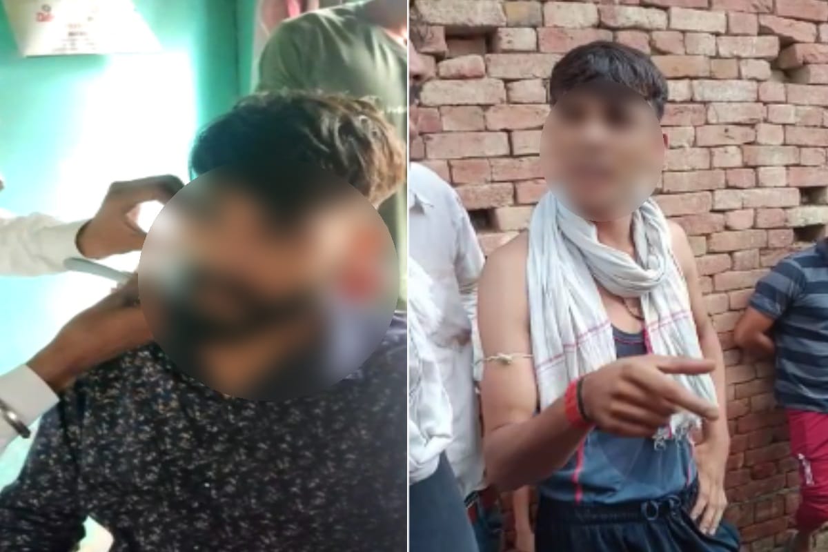 Saharanpur: people Forcibly get cut young man beard-mustache, heated controversy