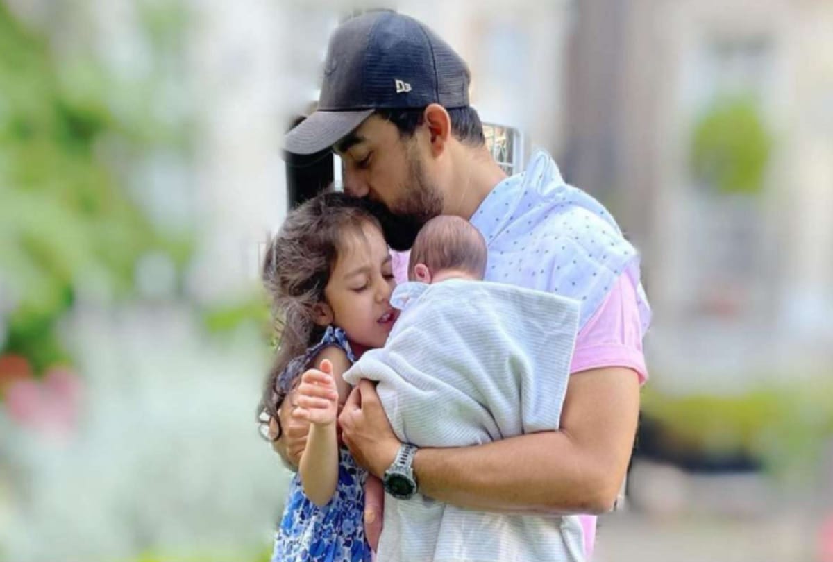 Rannvijay Singha Priyanka Singha reveal son name share photo with newborn and daughter Kainaat
