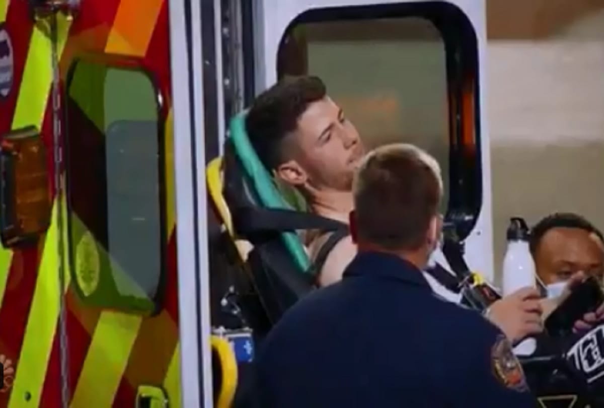 Nick Jonas' ribs-breaking bike crash video is finally released
