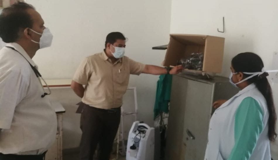 Bio waste found in CCU of Jogindernagar Civil Hospital