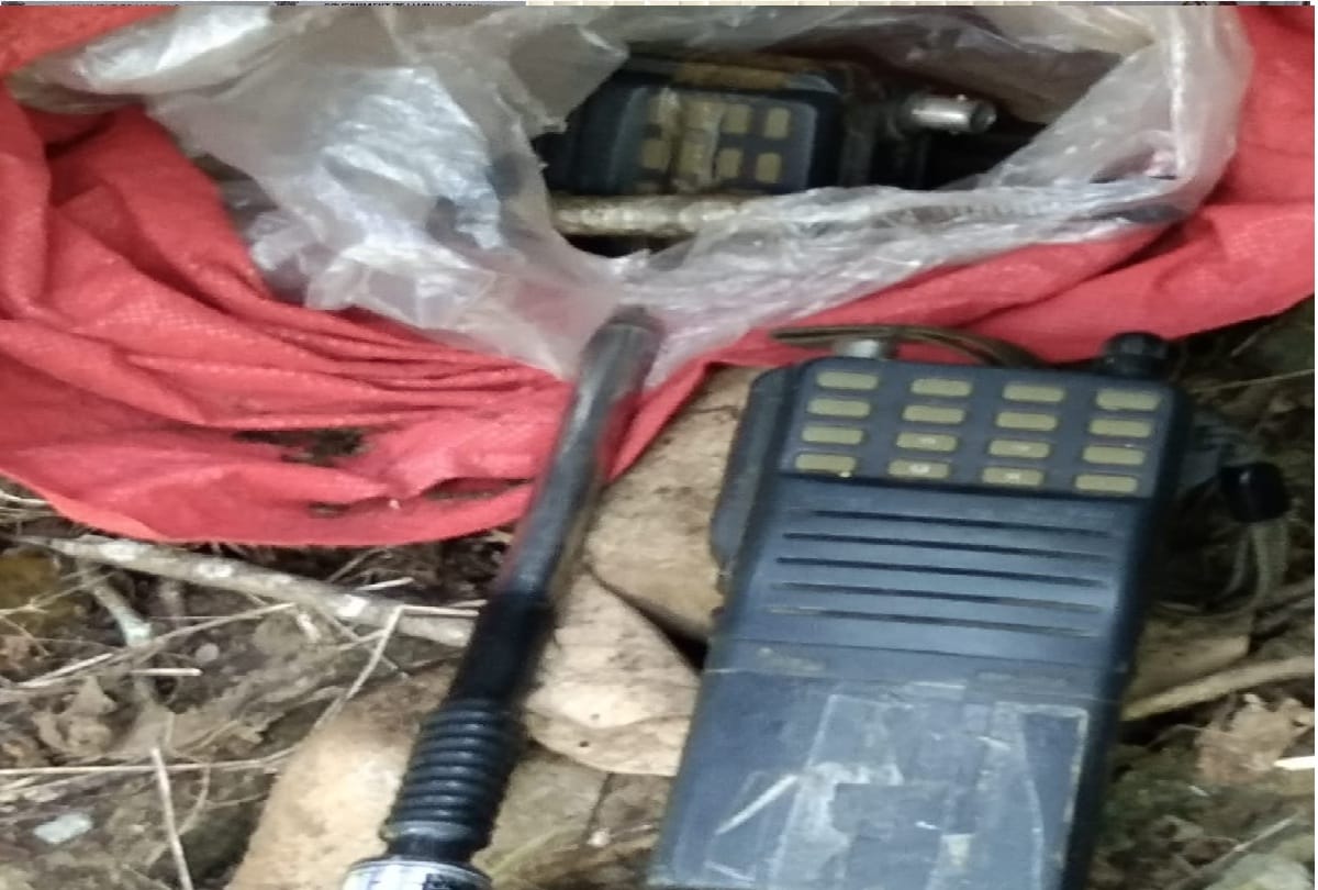 Army recovered Wireless Set AK-47 Round Recovered In Rajouri jammu kahsmir