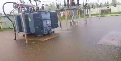 Water filled in substations, power supply collapsed