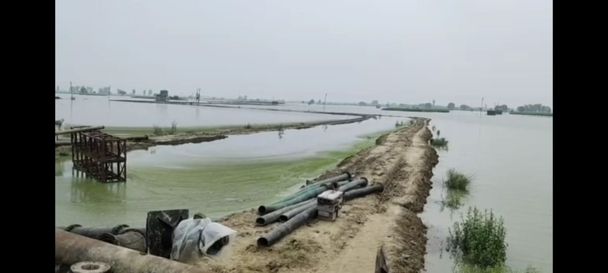 matan link drain broken  500 acere crop  submerged