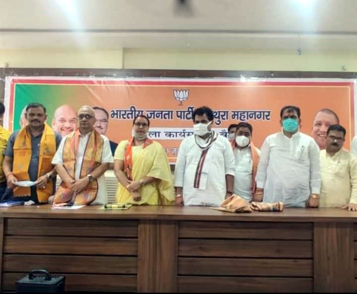 Mathura: The country is setting a record under the leadership of Modi: Shrikant