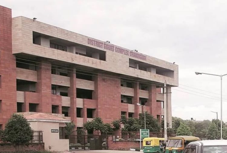 Parking of Chandigarh District Court is in Dire Condition Even After Grant had approved 