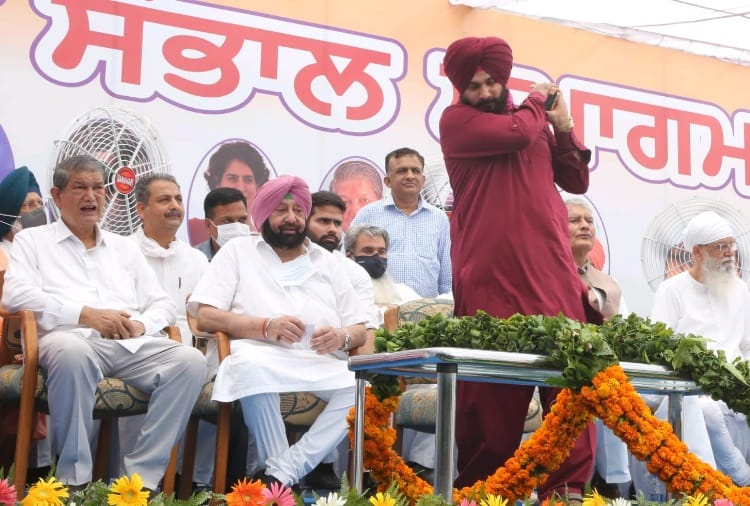 Navjot Singh Sidhu to take over as Punjab Congress Chief Live Updates