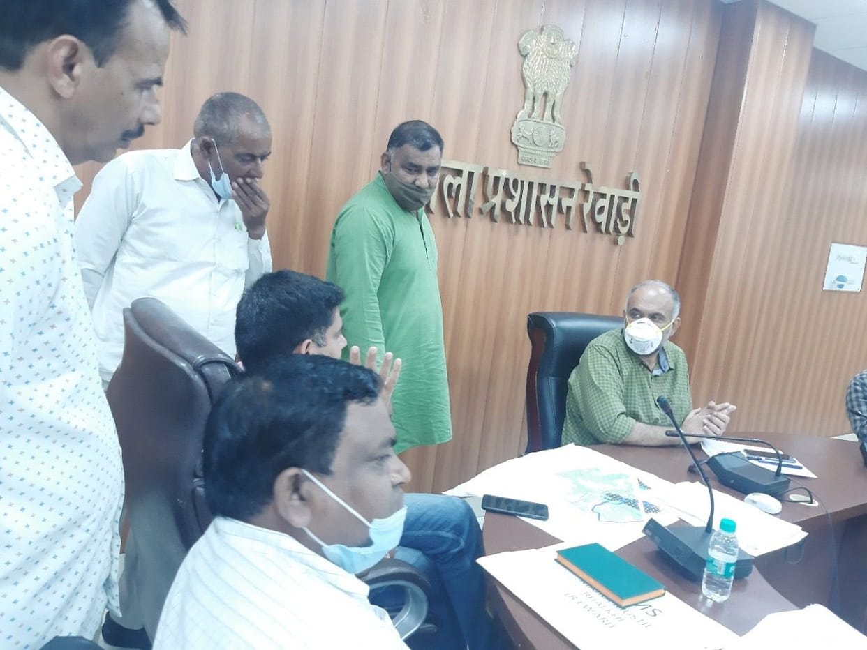 DC matched the uploaded land for AIIMS