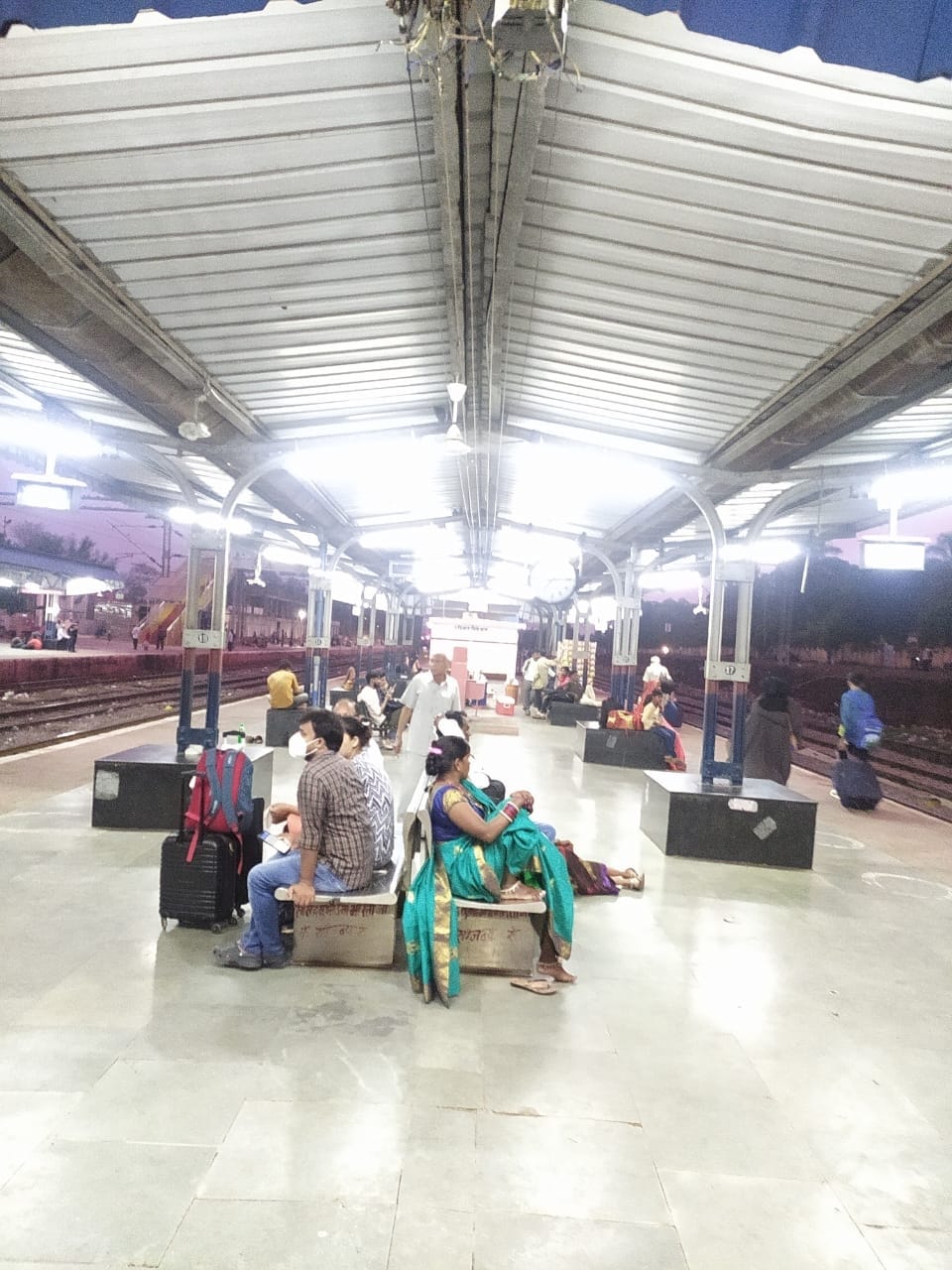 railway station airport light