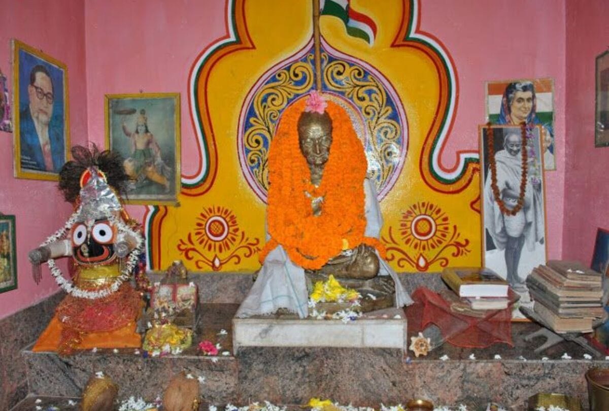 unique temple of mahatma gandhi in india