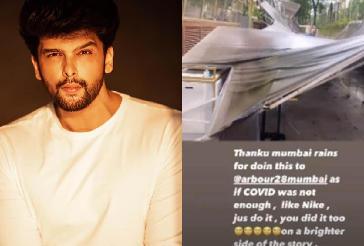 kushal tandon restaurant damage due to heavy rain actor facing 25 lacs rupees lose