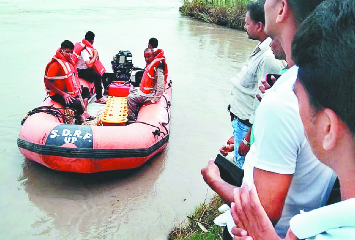 NDRF and SDRF find child in Gandak river four days at kushinagar