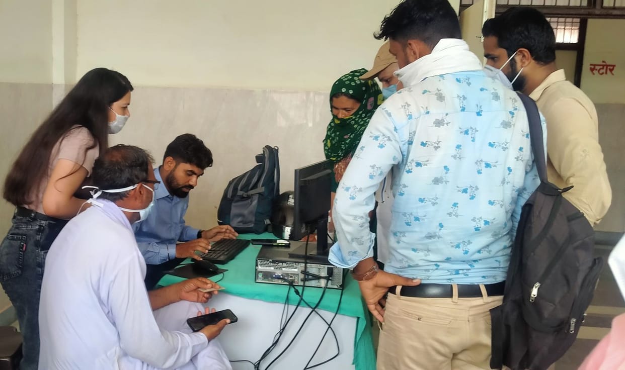 2687 including 20 people going abroad got the vaccine, 593 samples were also taken