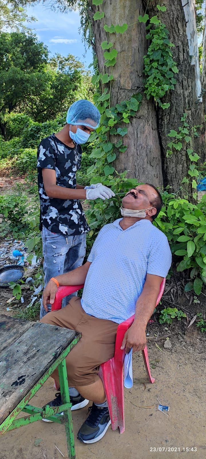 12 people found positive in rapid test