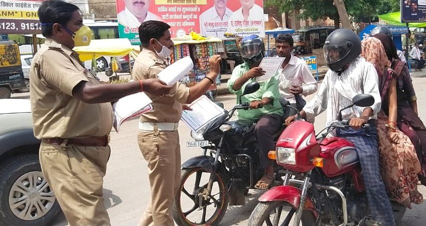 Follow traffic rules and stay safe