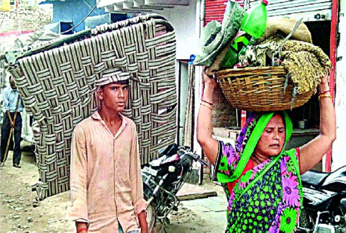 after the action of corporation in khori village people started leaving the house