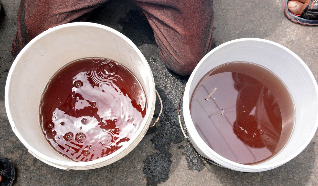 Children sick after drinking Polluted water, one died
