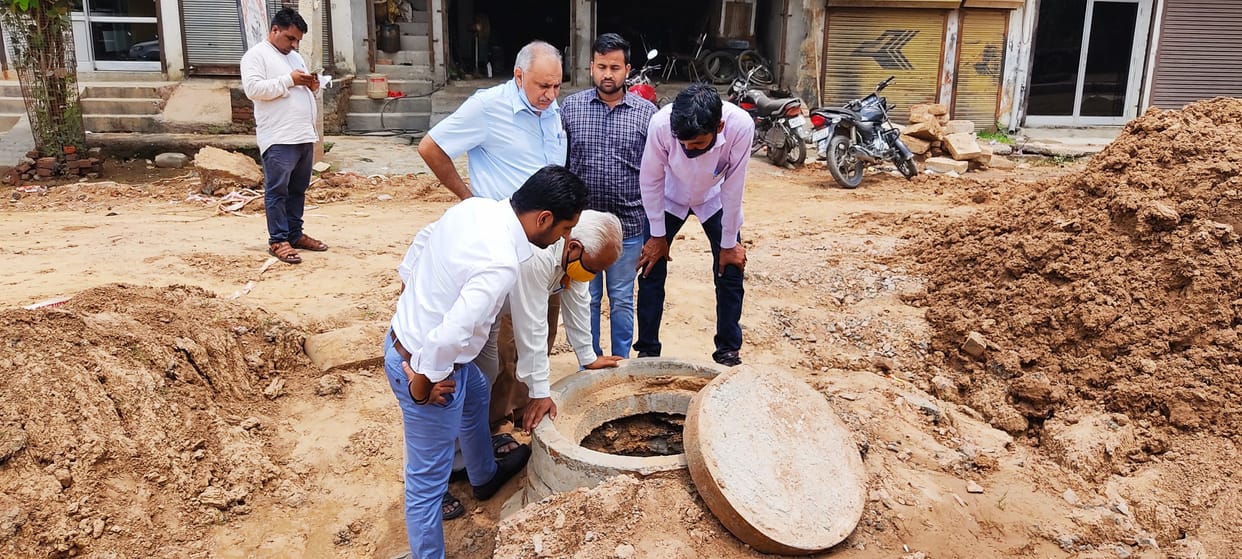 City council officials came out to know the merger after Rohtak road collapsed