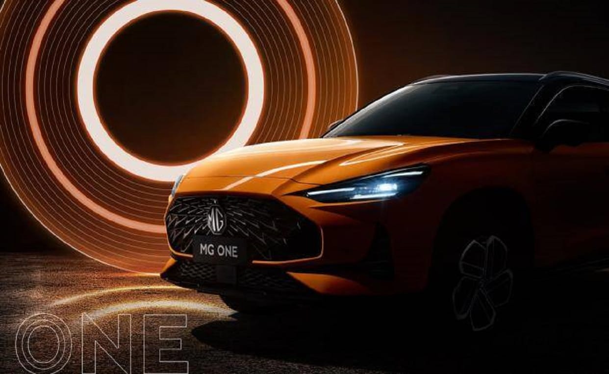 mg one suv teased ahead og global debut on 30 July mg new suv 2021