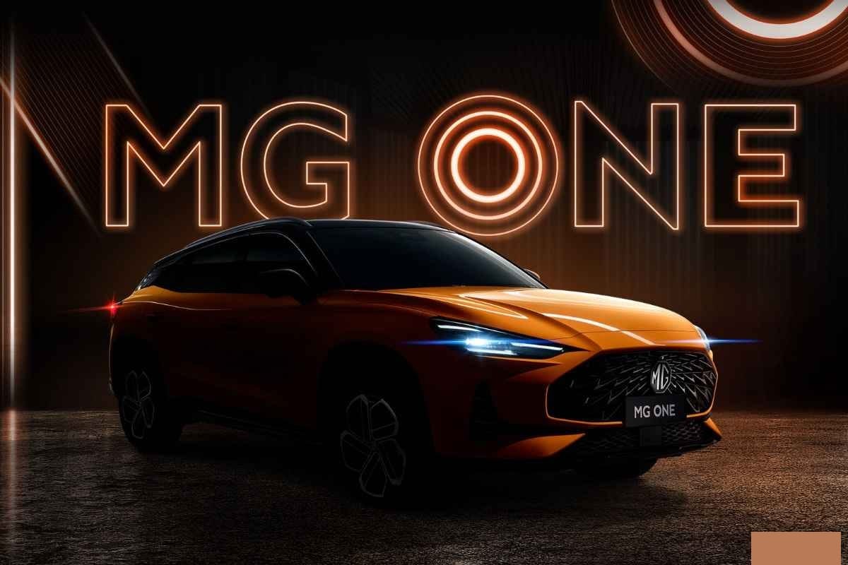 mg one suv teased ahead og global debut on 30 July mg new suv 2021