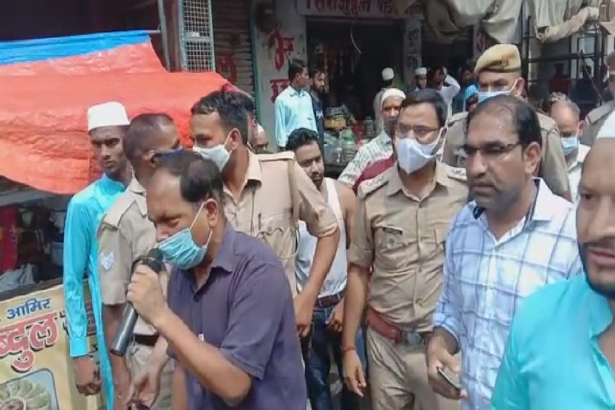 UP News: Incident occurred due to rain at a mosque in Ahmednagar of Meerut and two people have died