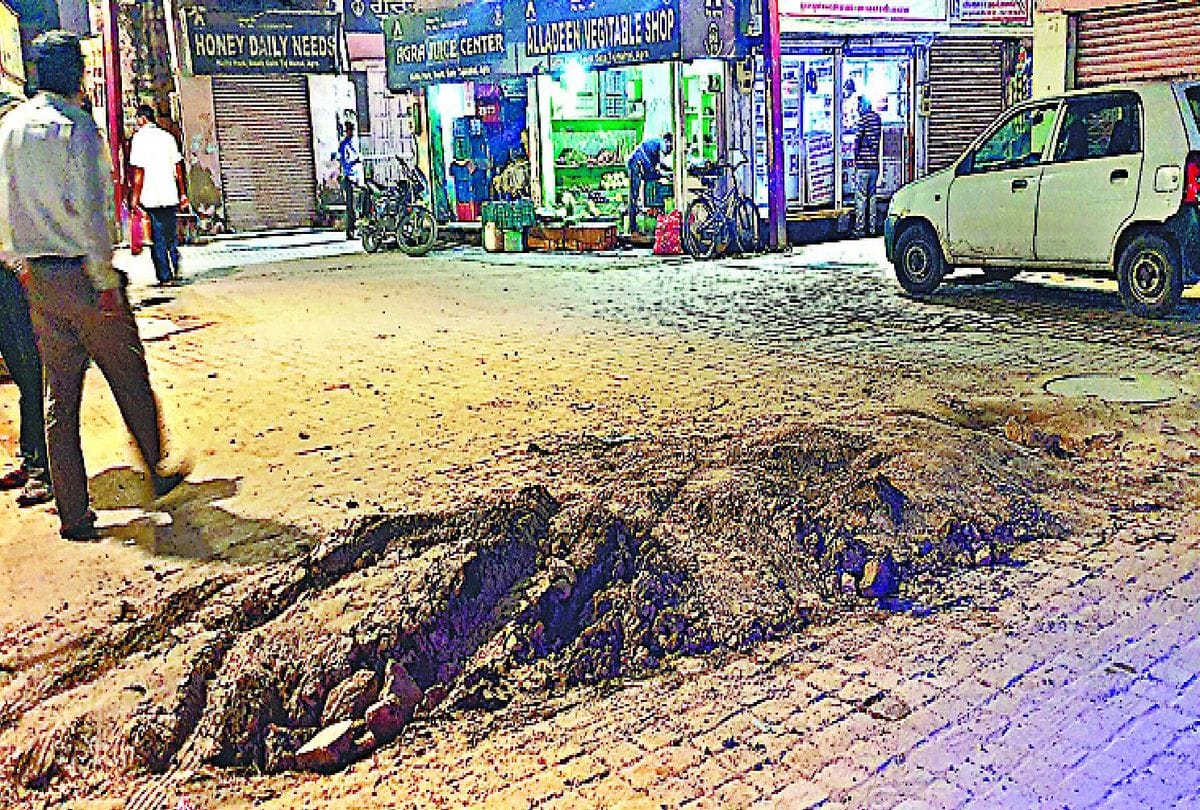 agra tajganj project of 197 crores damage update news