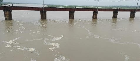 Trains not running on Caution from Ramganga bridge even after rising water level