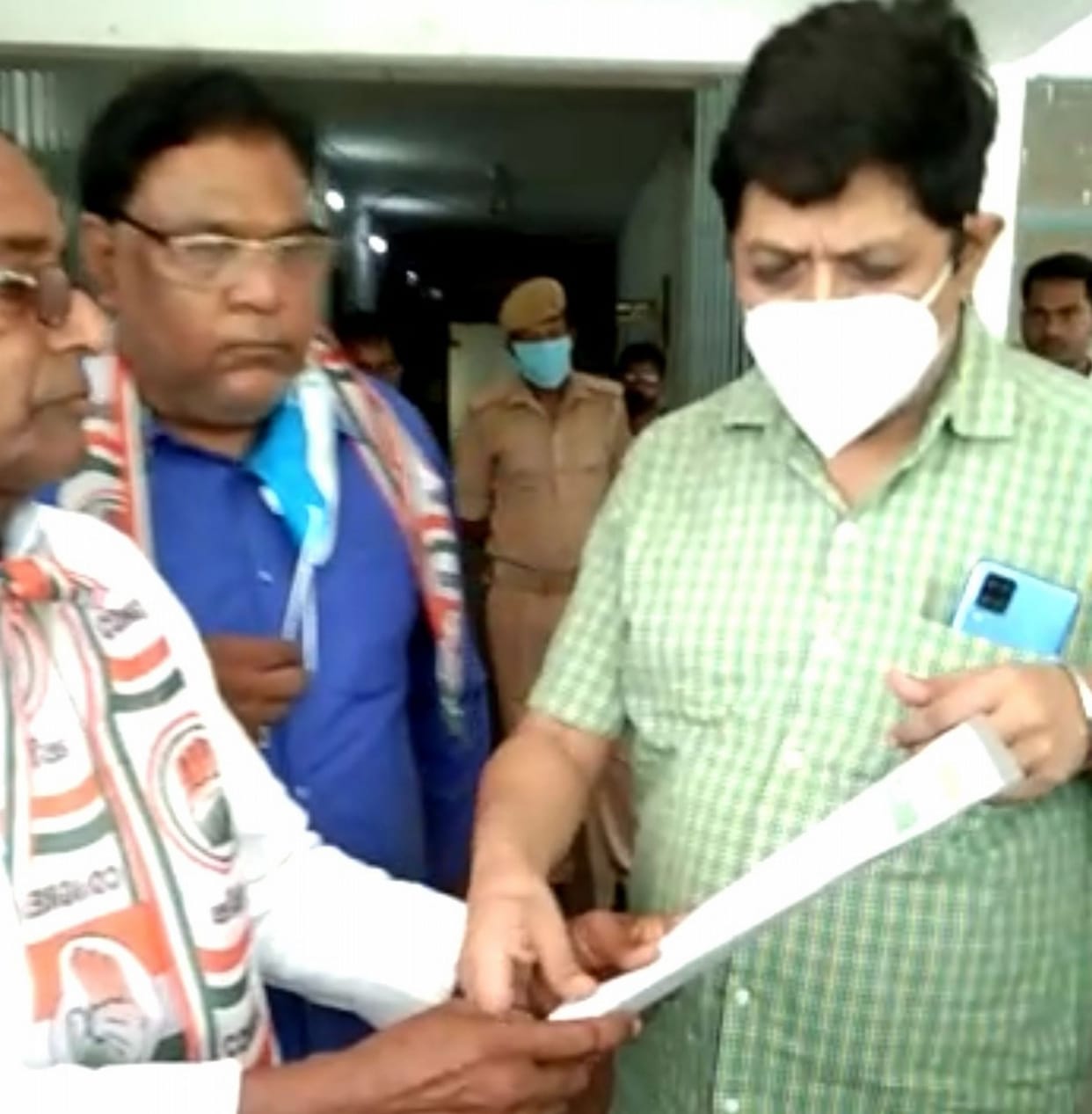 congress workeres arrested against pegasus case