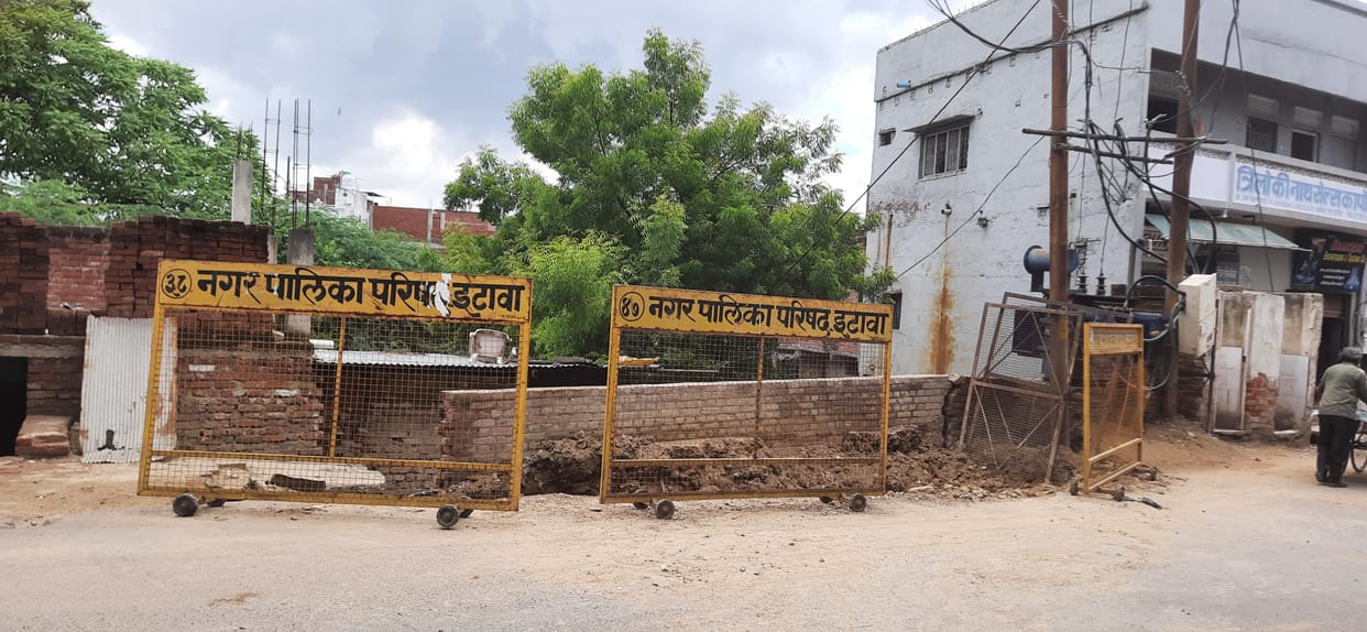 etawah news,Repair work on Arvind bridge completed, traffic started