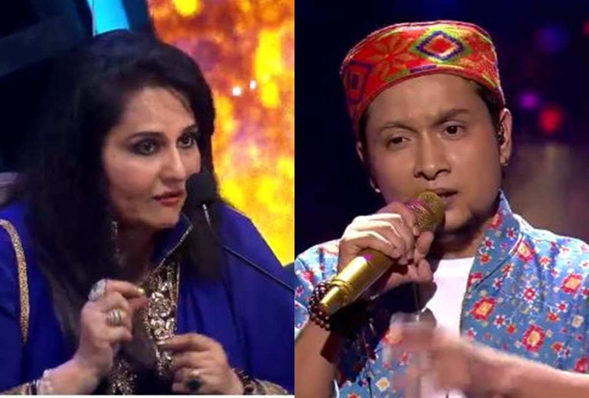 Indian Idol 12 Reena roy impressed with Pawandeep rajan singing says your voice is similar to mehdi hassan