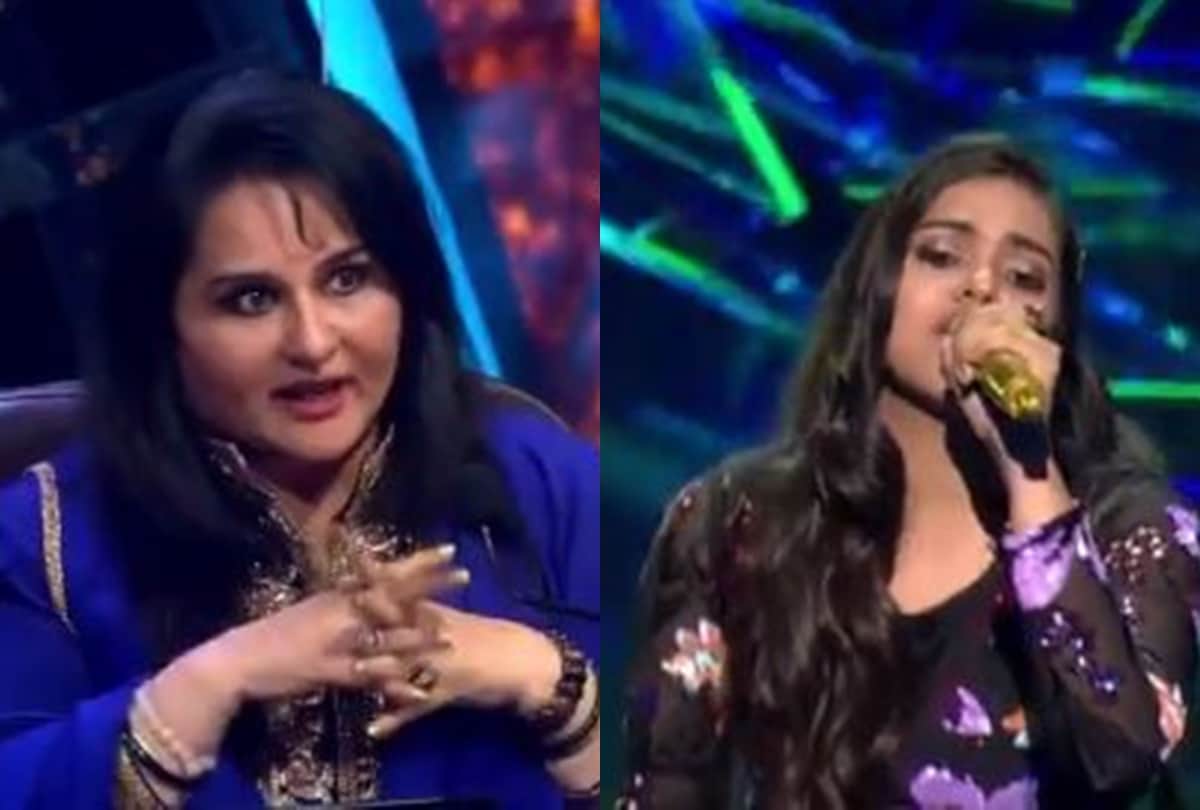 Indian idol 12 reena roy complimented shanmukha priya said she sees a younger reena in her