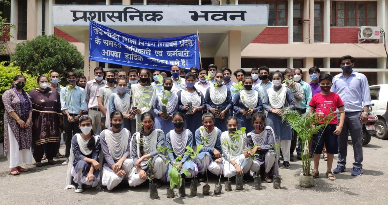Van Mahotsav celebrated in polytechnical institute Ambota
