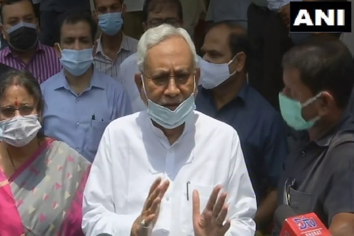 Bihar News: Nitish kumar worshiped Patandevi mandir wished people a happy Dussehra festival