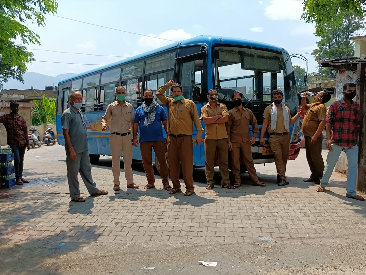 agitaion by driver union