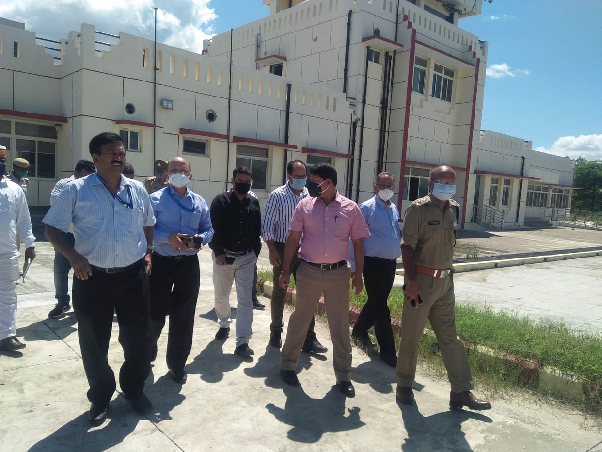 General Manager and Assistant General Manager took stock of Katra Airport