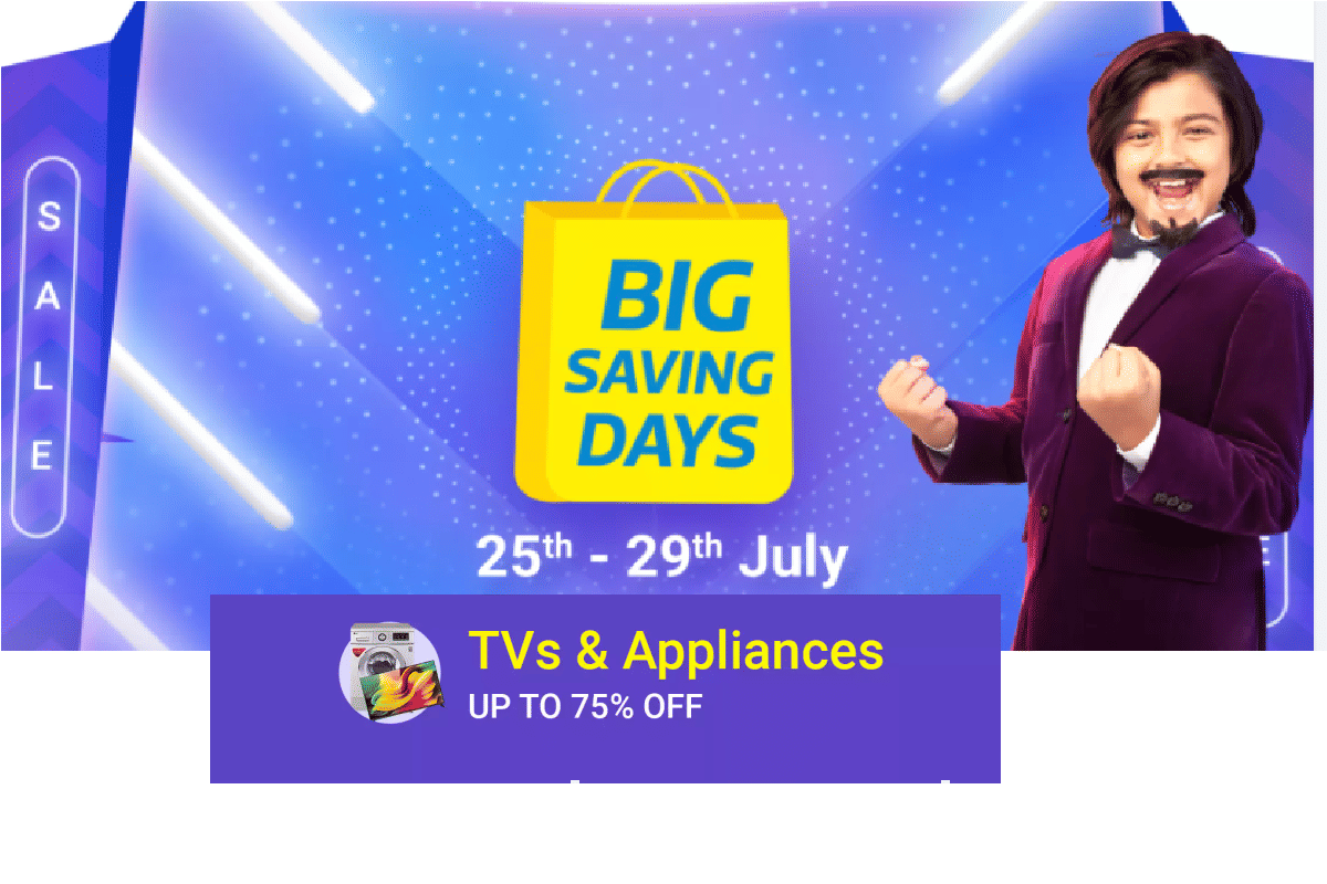 Flipkart Big Saving Days 2021 best deals on smart tv from xioami thomson realme and Blaupunkt