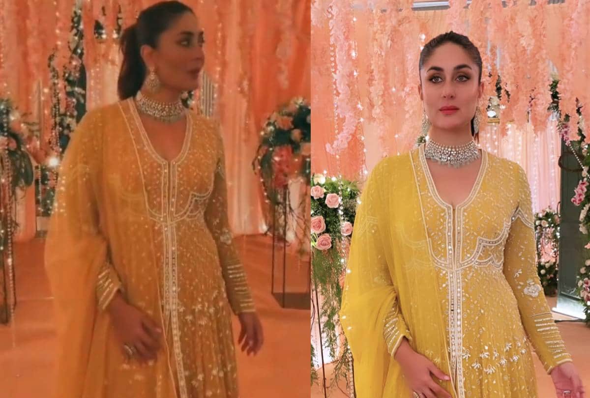 Fashion tips Kareena kapoor khan latest anarkali suit pictures photos goes viral