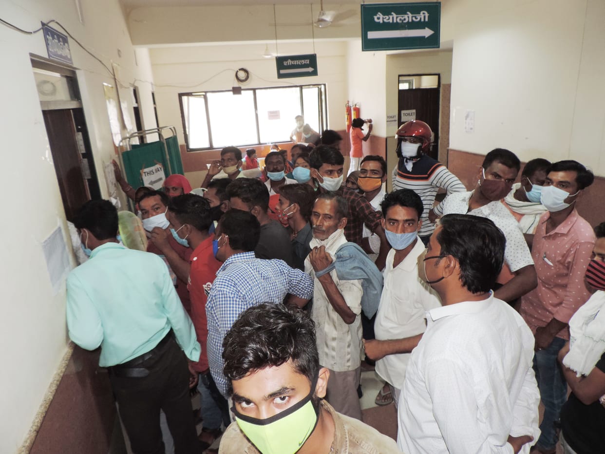 The ruckus for getting the vaccine first