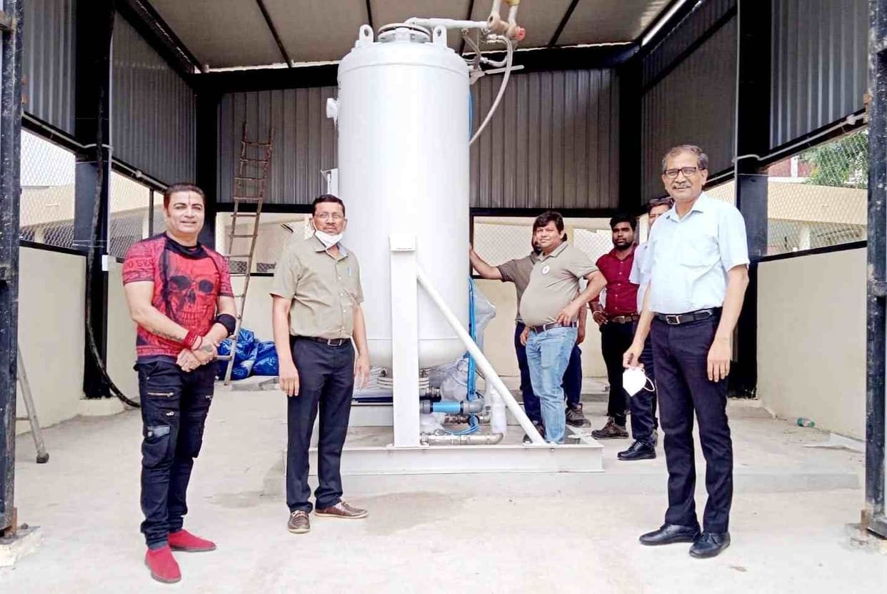 Civil hospital's oxygen plant will start in two day