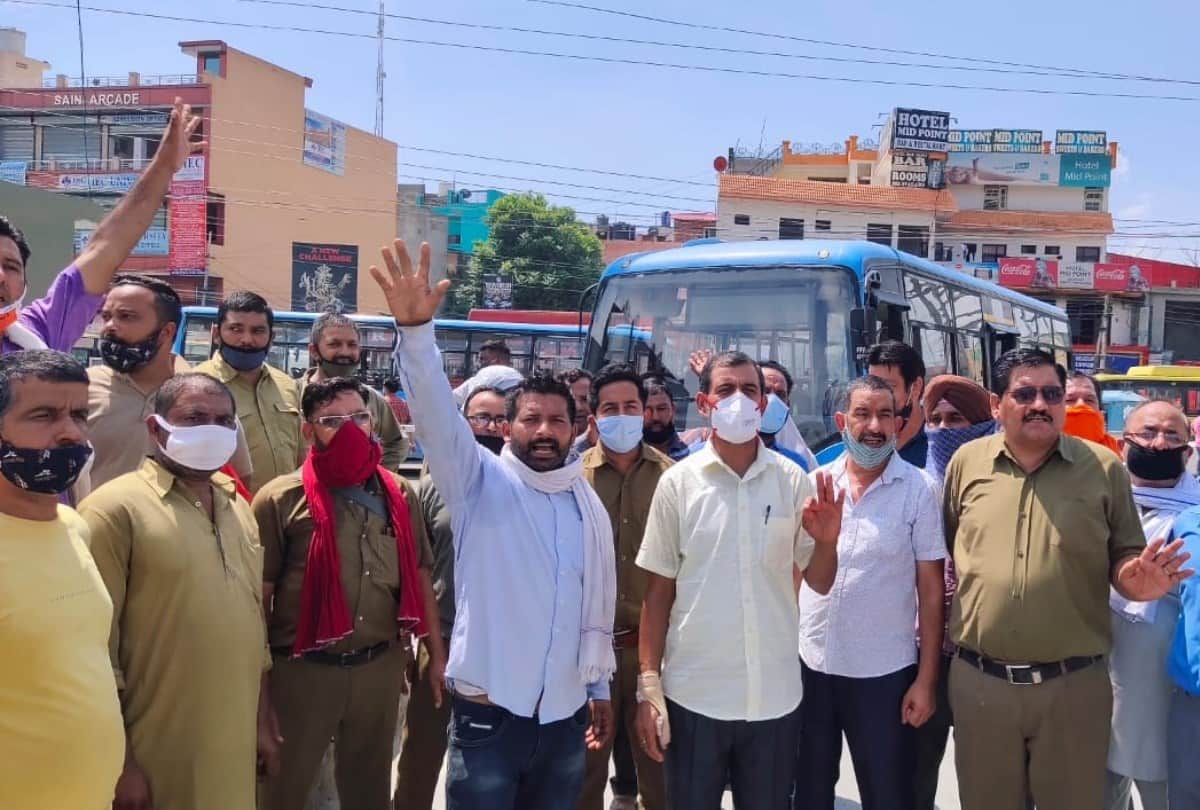 shimla news: hrtc driver conductor strike in shimla himachal live updates