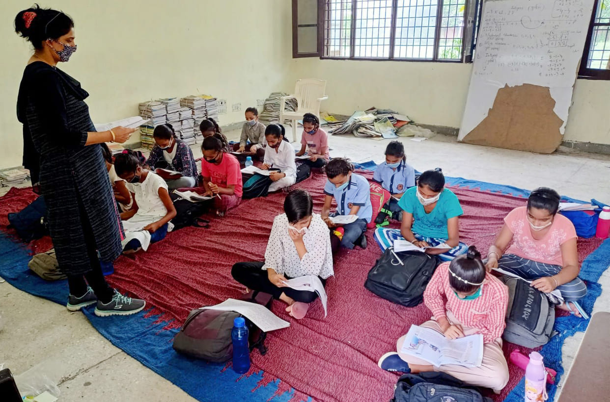 he number of students remained low in schools for the second day as well